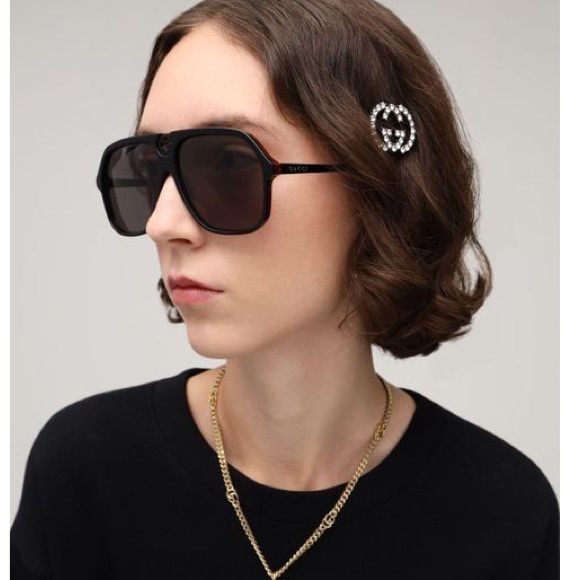 Gucci Accessories - 💯 - Authentic New Gucci GG0734S 004 62 Unisex Sunglasses